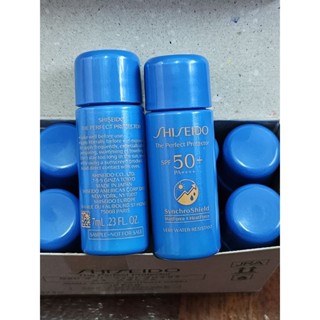 ถูกที่สุด กันแดด shiseido the perfect protector spf50+ pa++++ 7ml ราคาพิเศษ2ชิ้น 100 บาท **ปีผลิต 09/2019**