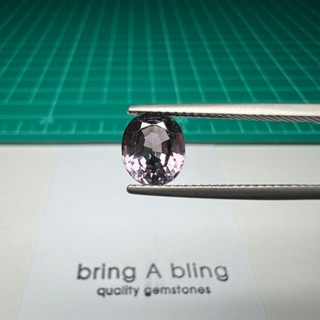 พลอย สปิเนล พม่า (Burma spinel) น้ำหนัก 2.00 ct (8x6.7x4.6mm) พลอยสวย ค่อนข้างสะอาด ไฟดี