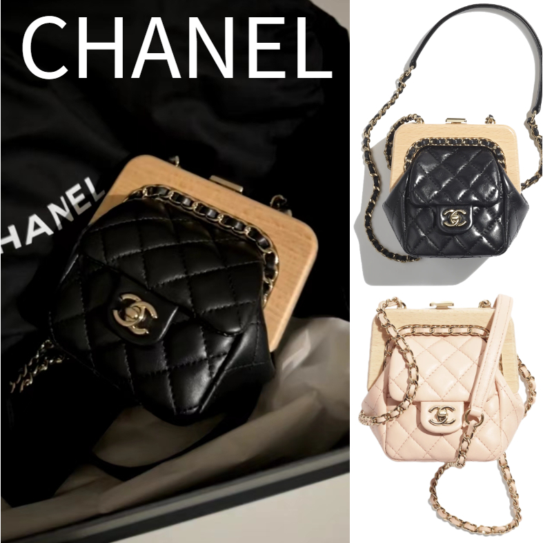 ชาแนล Chanel/กระเป๋าสะพายใบเล็กมีหูหิ้ว/สไตล์ใหม่/กระเป๋าผู้หญิง/กระเป๋าสะพาย