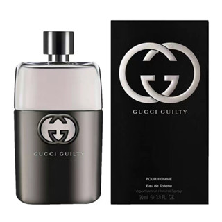 【💯% แท้ 】 น้ำหอมแท้ กุชชี่ Guilty Pour Homme Men EDT  น้ำหอมสำหรับผู้ชาย น้ำหอมขายดี90ml