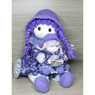 ตุ๊กตาไขลานดนตรี ลาเวนเดอร์ อุ้มเด็ก lavender doll