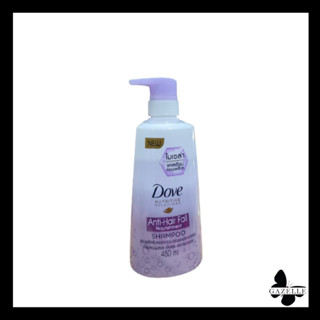 Dove Anti Hair Fall Nourishment Shampoo โดฟ แอนตี้ แฮร์ฟอล นอริชเมนท์ แชมพู สูตรสำหรับผมอ่อนแอ (450 มล.)