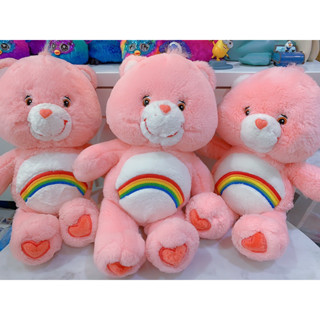 Care Bears 🐻 🌈Cheer Bear ปี 2002 ขนาด 13” แคร์แบร์ เชียร์แบร์ มือสองของแท้อเมริกา หายาก**