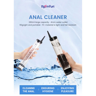 ROOMFUN Hot Sale vaginal Douche Irrigation Cleaner Enema Syringe for men women