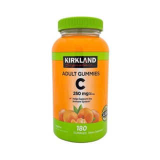 Kirkland Adult Gummies C 250 mg 180 กัมมี่ Vitamin C วิตามินซีแบบเยลลี่