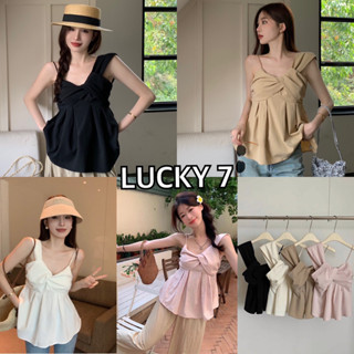BY IRA (WK958)เสื้อกล้ามสายเดี่ยว ผ้าลินิน ดีเทลหน้ายาวหลังสั้น มีซิปข้าง เนื้อผ้าละมุนใส่สบาย