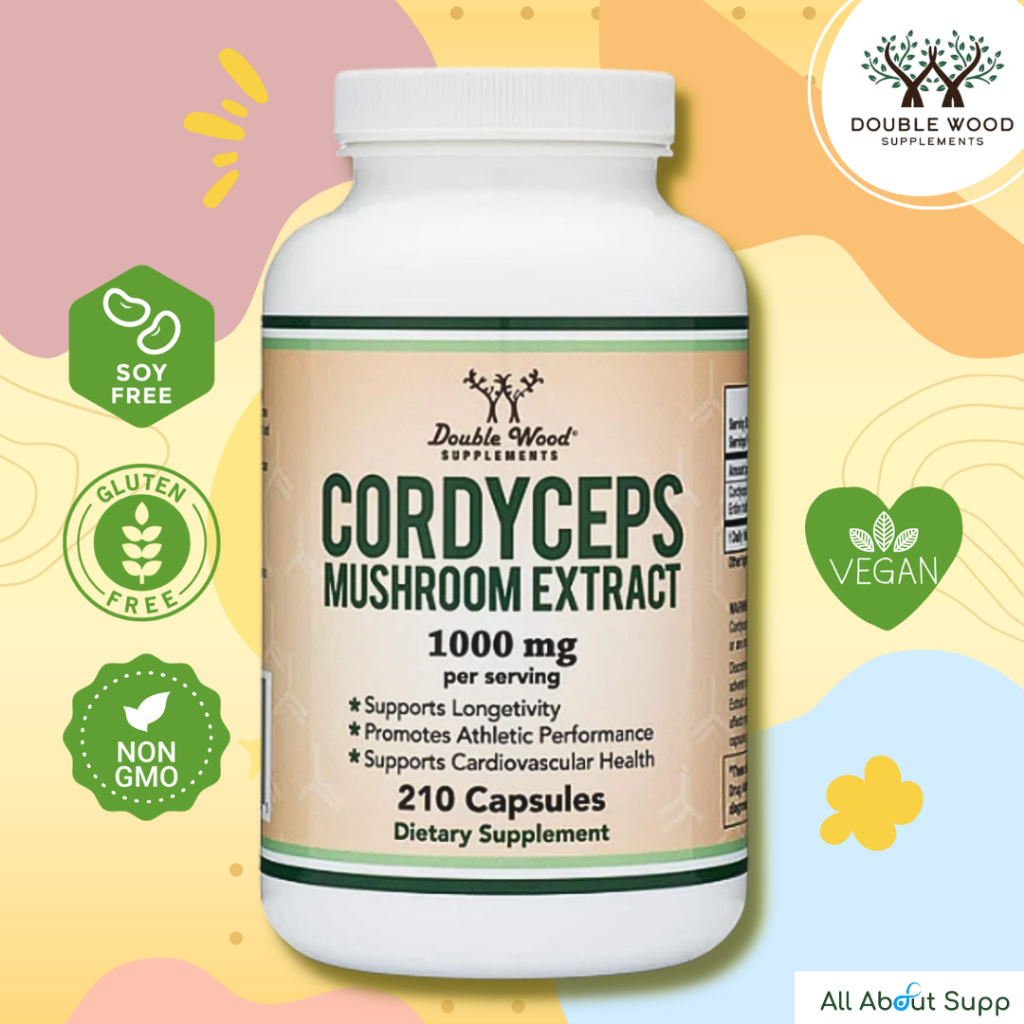Cordyceps Mushroom Extract ช่วยให้การไหลเวียนเลือดในร่างกาย บำรุงหัวใจ เสริมสมรรถนะกีฬา