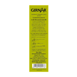 ชาอินเดียสำเร็จรูป มี10ซองในกล่อง (Girnar 3in1 Instant Tea Chai) 140g..