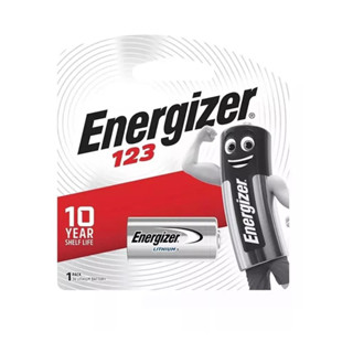 ถ่าน Energizer Lithium 123/CR123A/DL123/K123A ของแท้ 1 ก้อน