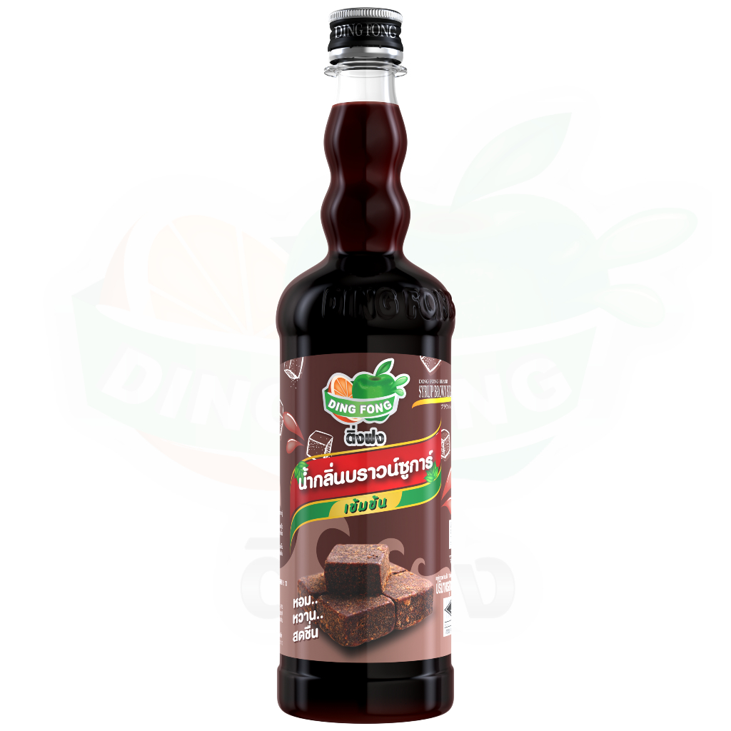 น้ำบราวน์ซูการ์เข้มข้นติ่งฟง ขนาด 760mL