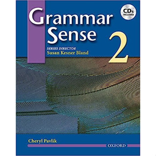 DKTODAY หนังสือ GRAMMAR SENSE 2:STUDENTS BOOK PACK