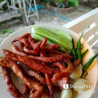 หมูเเดดเดียว 250 กรัม เจ๊ติ๋ม ตลาด อ.ต.ก.(เจ้าเก่า30ปี)​ สูตรอร่อยไม่มีใครเหมือน