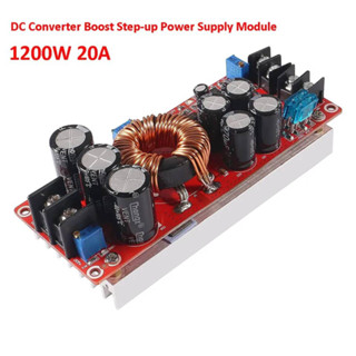 Step up 1200W 20A สเต็ปอัพ step up dc สเต็บอัพ เสต็ปอัพ โมดูล สะเต็ปอัพ Converter Boost 8-60V to 12-83V สําหรับรถยนต์