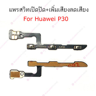 แพรสวิต Huawei P30 P30pro แพรสวิทช์ power on-off volume Huawei P30 P30pro ปิดเปิด+เพิ่มเสียงลดเสียง Huawei P30 P30pro