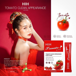 HIH TOMATO CLEAN APPEARANCE SLEEP MASKสลิปปิ้งมาส์กมะเขือเทศหน้าฉ่ำ