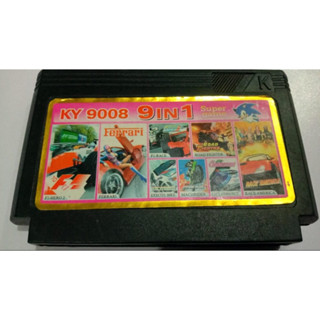 ตลับเกมส์ แฟมิคอม (Famicom) - 9in1 Racing // รวมเกมส์แข่งรถ 9 ตัว