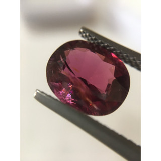 RHODOLITE  โรโดไลท์ แท้ 3.68 กะรัต พลอยดิบสีม่วงแดง สวยลึก มีสเน่ห์มากๆค่ะ