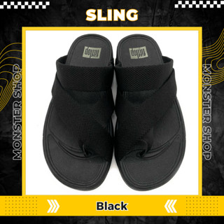 💥ลด15% Fitflop รุ่น Sling Weave / สีดำล้วน (แท้ล้าน%)