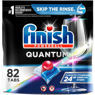 ʕ•́ᴥ•̀ʔ Finish Quantum Tablet dish washing machine ผลิตภัณฑ์ล้างจาน ชนิดก้อน เครื่องล้างจาน ฟินิช