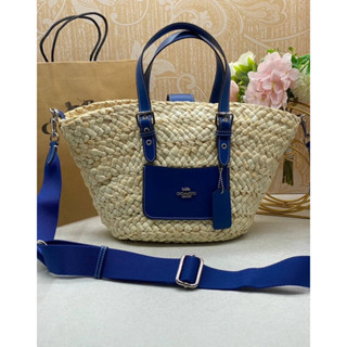 Coach SMALL STRAW TOTE CJ519