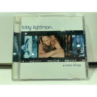 1   CD  MUSIC  ซีดีเพลง   Toby lightman little things    (N1A28)