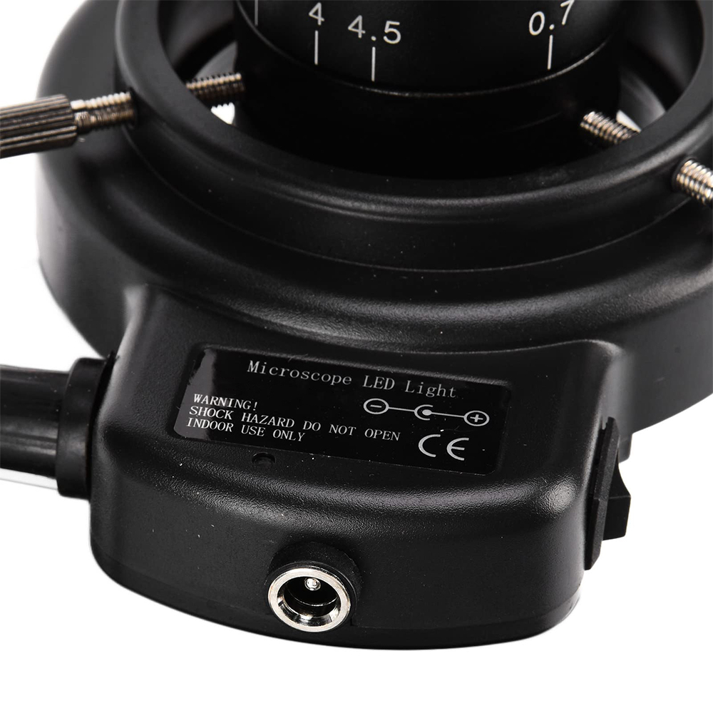 Microscope Illuminator ไฟกล้องจุลทรรศน์ Microscope LED Light อุปกรณ์เสริมกล้องจุลทรรศน์ LED Ring Light for Microscope