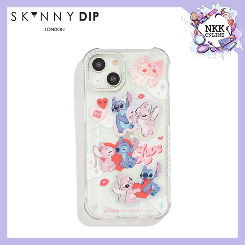 [พร้อมส่ง‼️ของแท้100%] Skinnydip London Disney Stitch & Angel Shock Case