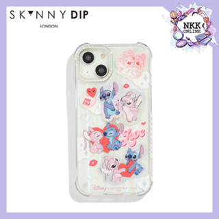 [พร้อมส่ง‼️ของแท้100%] Skinnydip London Disney Stitch &amp; Angel Shock Case