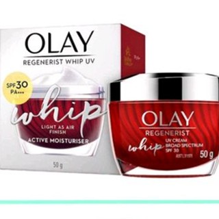 OLAY Regenerist Whip , UV SPF30 PA+++(หมดอายุ 05/2026)โอเลย์ รีเจนเนอรีส วิป 50g Anti-aging แอนตี้-เอจจิ้ง ปราศจากน้ำมัน