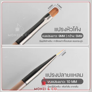 พร้อมส่งทุกวัน พู่กันเพ้นท์ ใช้งานได้ 2 ด้าน พู่กันปลายแหลม พู่กันทาสีพื้น พู่กันทาสีเล็บ ตัดเส้น ใช้งานง่าย ไม่แตกง่าย