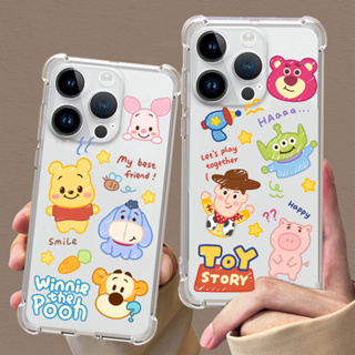 เคสซิลิโคนนิ่ม แบบใส กันกระแทก ลายการ์ตู สําหรับ realme c12 c25 c15 c17 c20 c11 c21y c25y realem 9i realme 9pro เคสใส