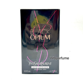 น้ำหอมแท้100% Yves Saint Laurent YSL Black Opium Neon EDP 75ml