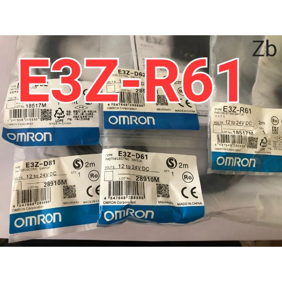 E3Z-R61 OMRON Photoelectric Switch Sensor &lt;&lt;ของแท้ &gt;&gt; ส่งจากสมุทรปราการ