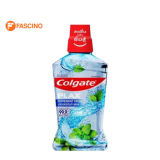 COLGATE น้ำยาบ้วนปาก สูตร Plax Peppermint Fresh (250ml.)