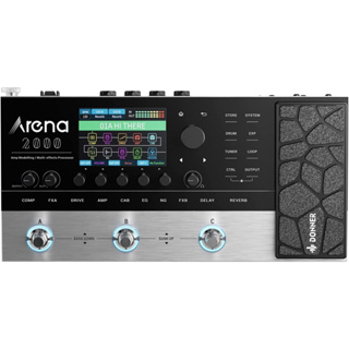 Donner Arena 2000 *ของแท้ประกัน1ปี* มัลติเอฟเฟคกีตาร์ Multi Effect Guitar Pedal