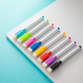 ปากกาไวท์บอร์ด ลบได้ ปากกาวาดรูป ปากกาไวท์บอร์ด 8 สี ปากกามาร์กเกอร์ไวท์บอร์ด