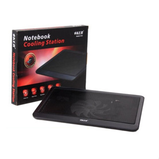 OKER N19 notebook fan พัดลมรองโน๊ตบุ้ค ขนาด 14-17