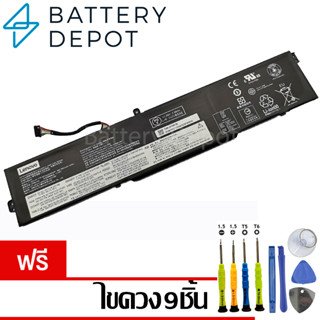 [ฟรี ไขควง] Lenovo แบตเตอรี่ ของแท้ L17M3PB1 (สำหรับ Lenovo IdeaPad 330-15ICH, 330-17ICH Series) Lenovo Battery Notebook