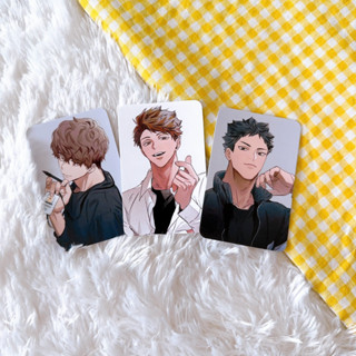 (✅พร้อมส่ง) เซ็ตโฟโต้การ์ด ฮิรุงามิ โออิคาวะ อิวะ (ได้2ใบ) ( HQ / HAIKYUU! / ไฮคิว คู่ตบฟ้าประทาน)