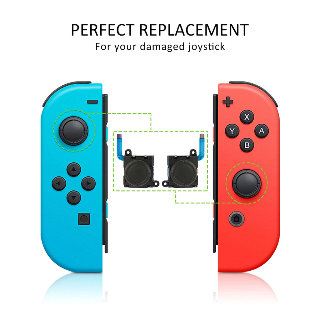 #พร้อมส่ง!! **แกนอนาล็อกจอย Nintendo Switch ใช้ได้กับ Joy Con ทุกรุ่น!! #ของใหม่