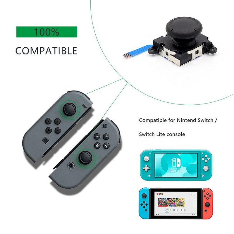 #พร้อมส่ง!! **แกนอนาล็อกจอย Nintendo Switch ใช้ได้กับ Joy Con ทุกรุ่น!! #ของใหม่