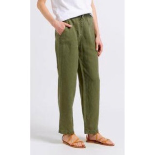 ZARA Linen Blend Loose Trousers