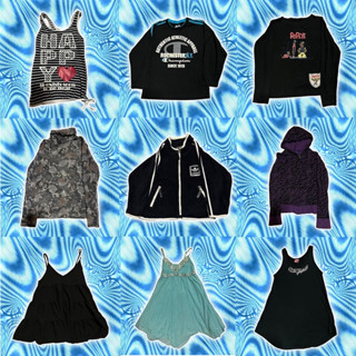 เสื้อผ้ามือสอง Y2K Punk Gothic Fairy 90’s (lot 13)