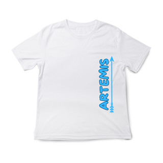 เสื้อคอกลม ผ้าฝ้าย 100% ลาย Artemis "Sideway Arrow Logo" | Minimal Tee | 100% Organic Cotton