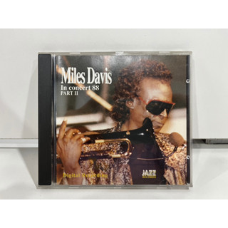 1 CD MUSIC ซีดีเพลงสากล   MILES DAVIS IN CONCERT 88 (II)  (M5A175)