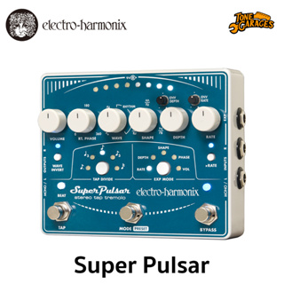 Electro-Harmonix Super Pulsar Stereo Tap Tremolo เอฟเฟคกีต้าร์ Made in USA