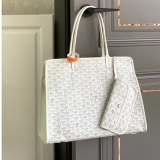 พรี​ ราคา9400 Goyard Hardy หนังแท้ กระเป๋าสะพายข้าง กระเป๋าสะพาย  41x30x16.5cm