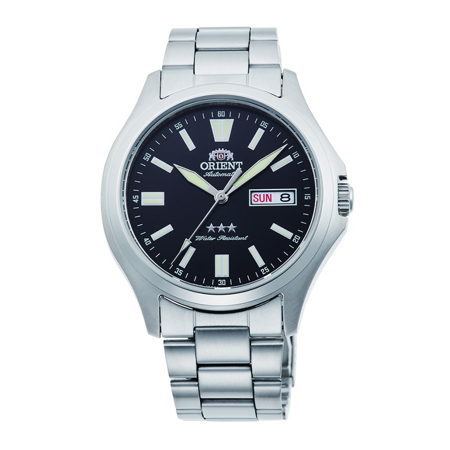 [ผ่อนเดือนละ 489]🎁ORIENT นาฬิกาข้อมือผู้ชาย สายสแตนเลส รุ่น AB0F07B - สีเงิน ของแท้ 100% ประกัน 1 ปี