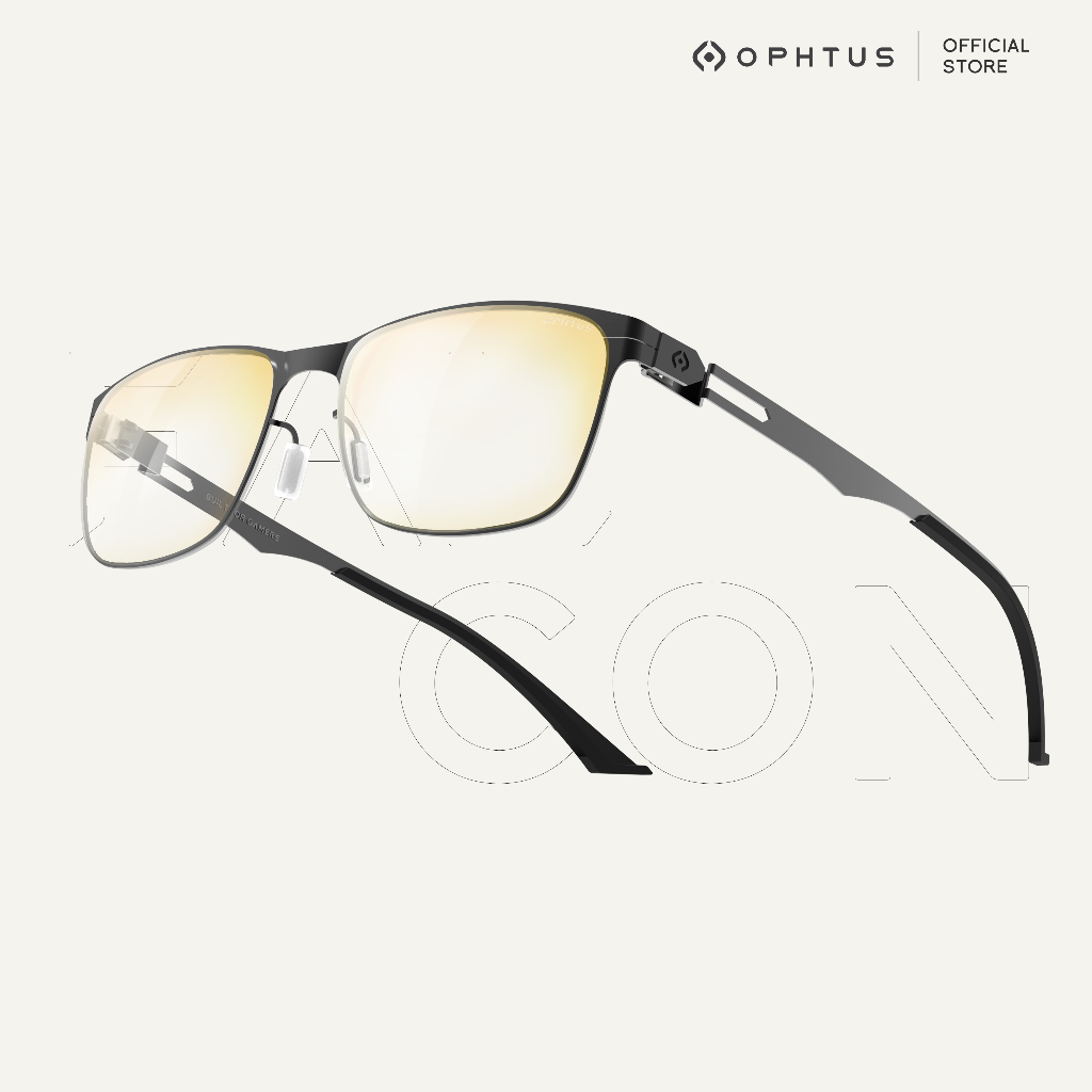 OPHTUS แว่นกรองแสงสำหรับเกมเมอร์ รุ่น Falcon เลนส์ RetinaX Amber