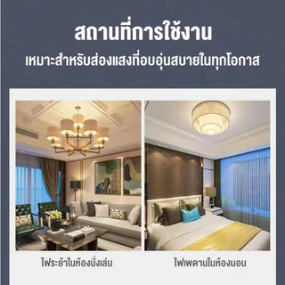 หลอดไฟ LED หลอดไฟ E27 แสงสีขาว หลอดไฟขั้วเกลียว 220V 20W 30W 40W 50W 60W หลอดไฟประหยัด LED HighBulb หลอดไฟบ้าน